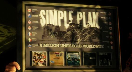 Simple Plan продали 8 миллионов альбомов